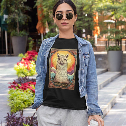 The LLama Tarot Card Shirt Animal Lover