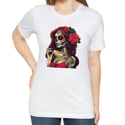 Sugar Skull Elote Shirt Day of the Dead