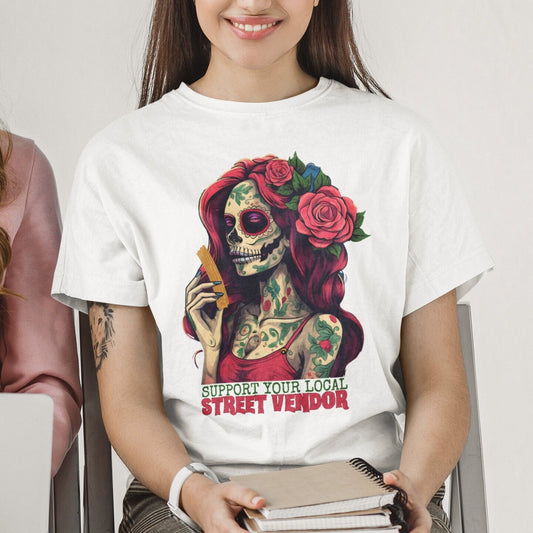 Support Your Local Street Vendor Churro Shirt