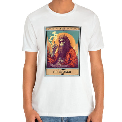 Stoner Bigfoot Tarot Card Shirt