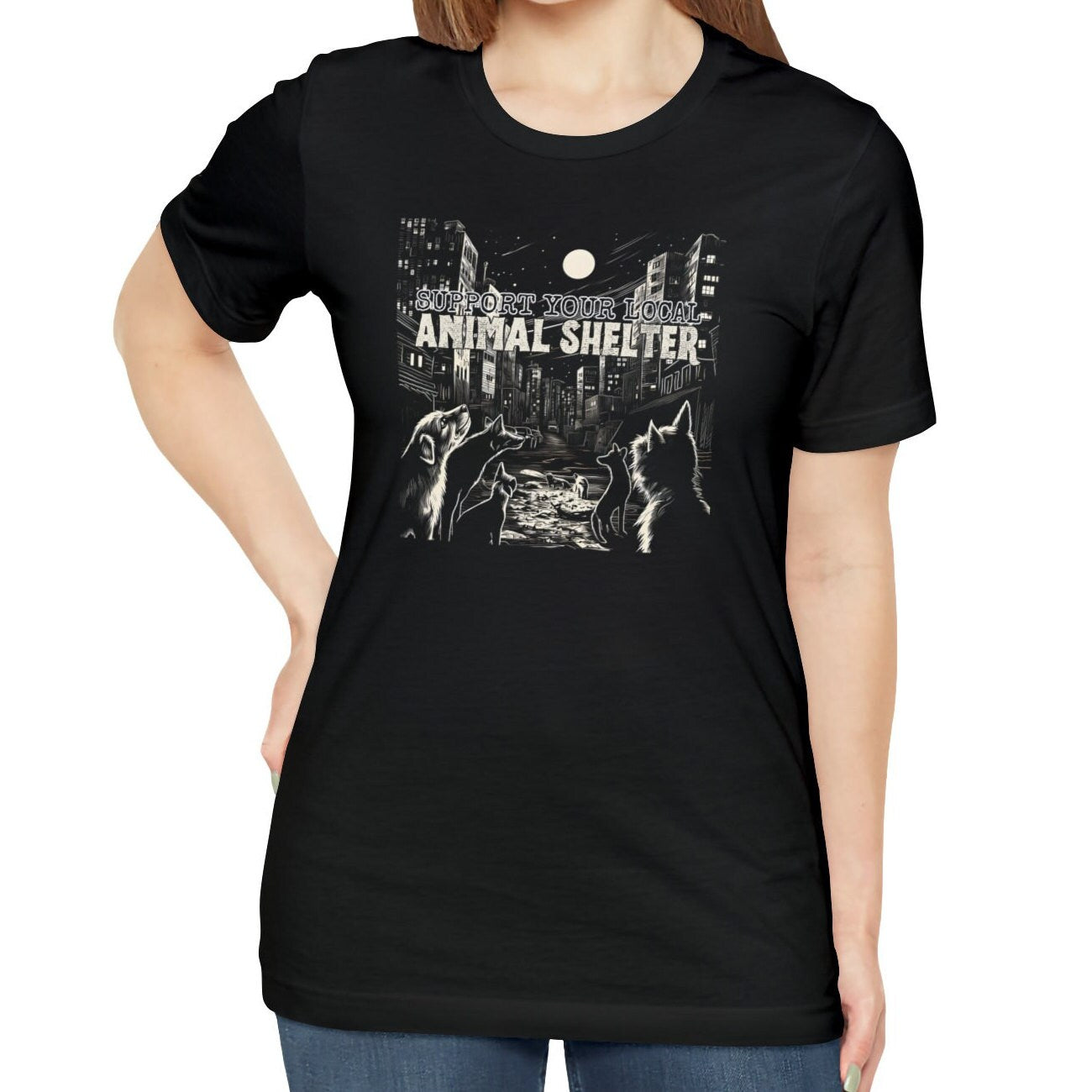 Support Your Local Animal Shelter Shirt