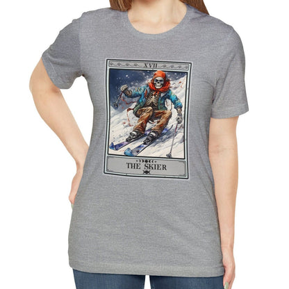 The Skier Tarot Card Shirt, Skiing Ski