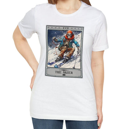 The Skier Tarot Card Shirt, Skiing Ski