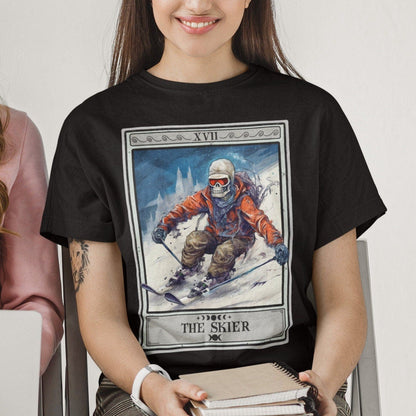 The Skier Tarot Card Shirt, Skiing Ski