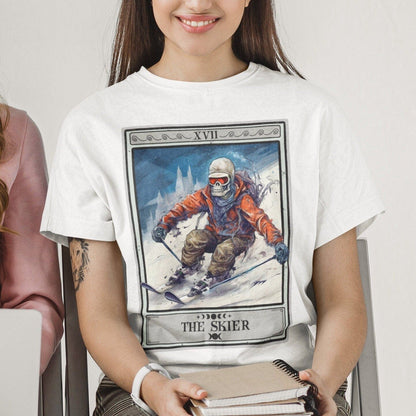 The Skier Tarot Card Shirt, Skiing Ski