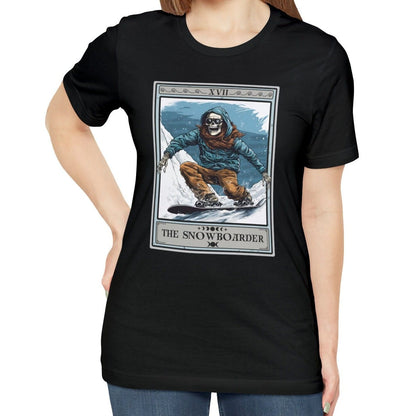 The Snowboarder Tarot Card Shirt, Snowboarding