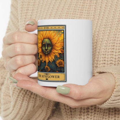 The Sunflower Tarot Card Mug