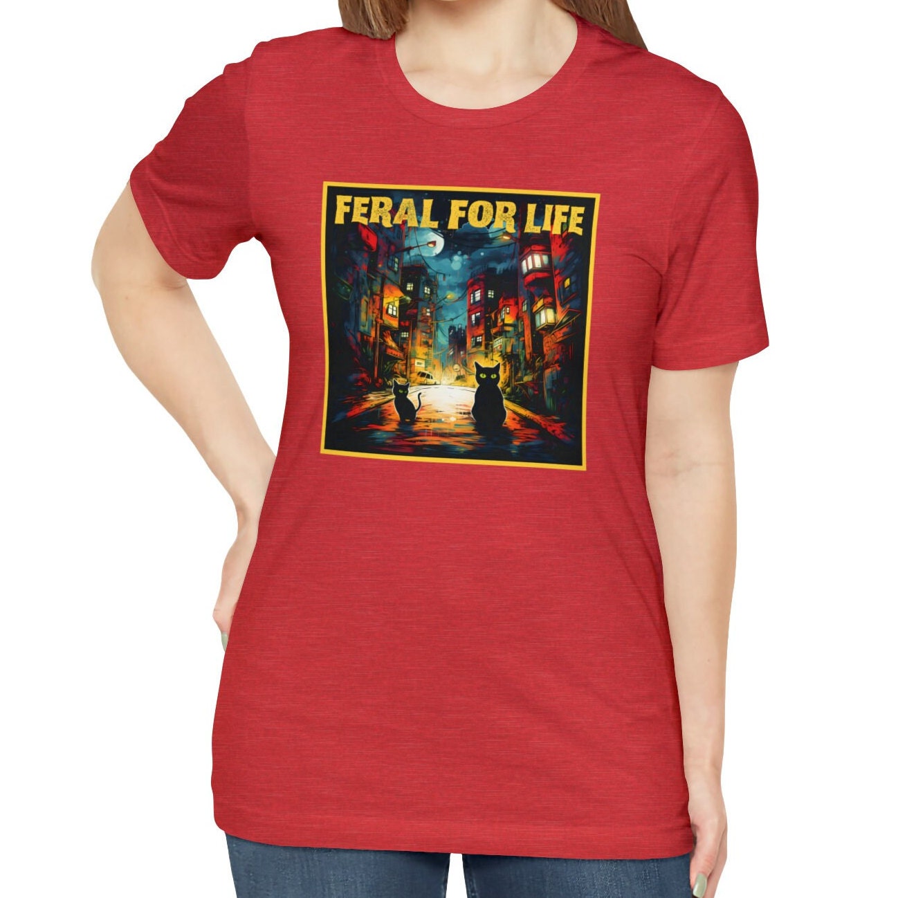 Feral For Life Cat Shirt