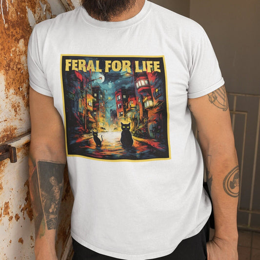 Feral For Life Cat Shirt