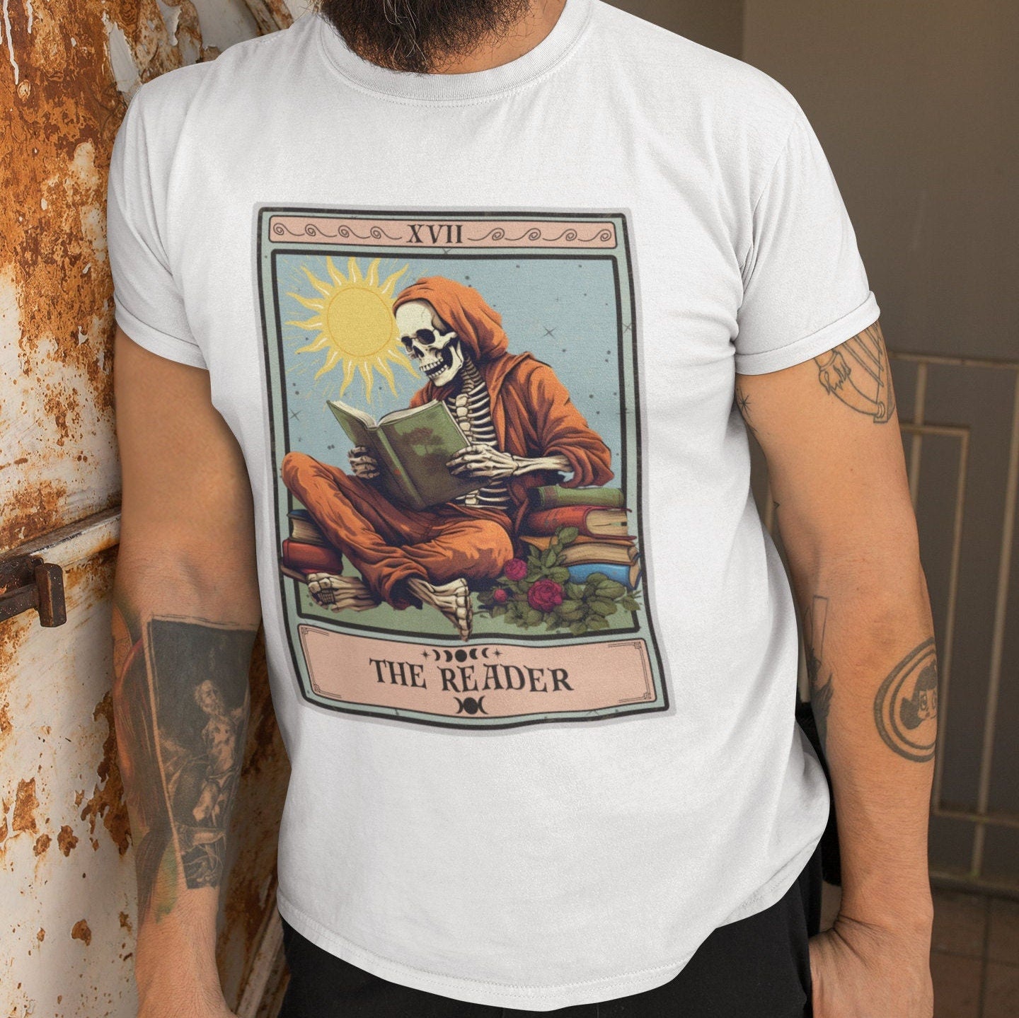 The Reader Tarot Card Shirt, Reading