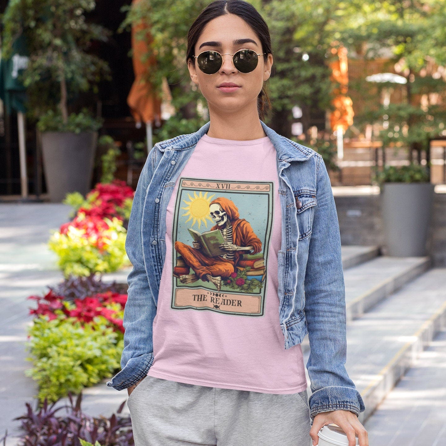 The Reader Tarot Card Shirt, Reading