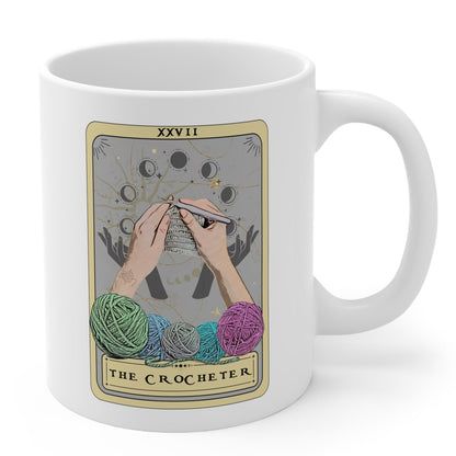 The Crocheter Tarot Card Mug