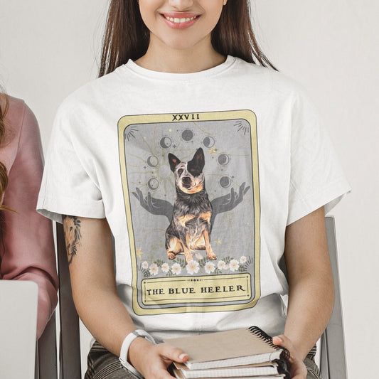 The Blue Heeler Tarot Card Shirt