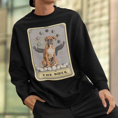 The Boxer Tarot Card Sweatshirt