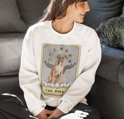 The Boxer Tarot Card Sweatshirt