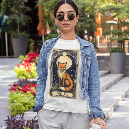 Fox Shirt, The Fox Tarot Card Shirt, Fox Lover Gifts