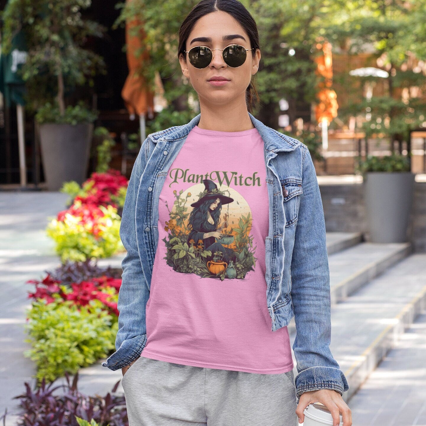 Plant Witch Gardening Shirt