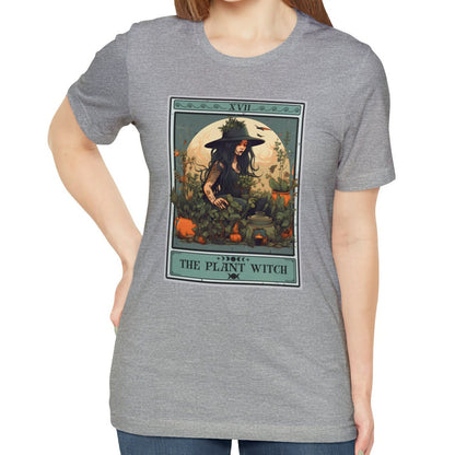 Plant Witch Tarot Card Shirt Gardening