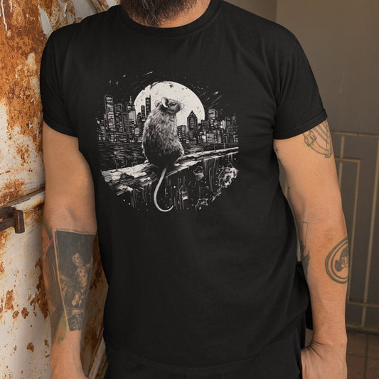 City Rat T-shirt Animal Lover