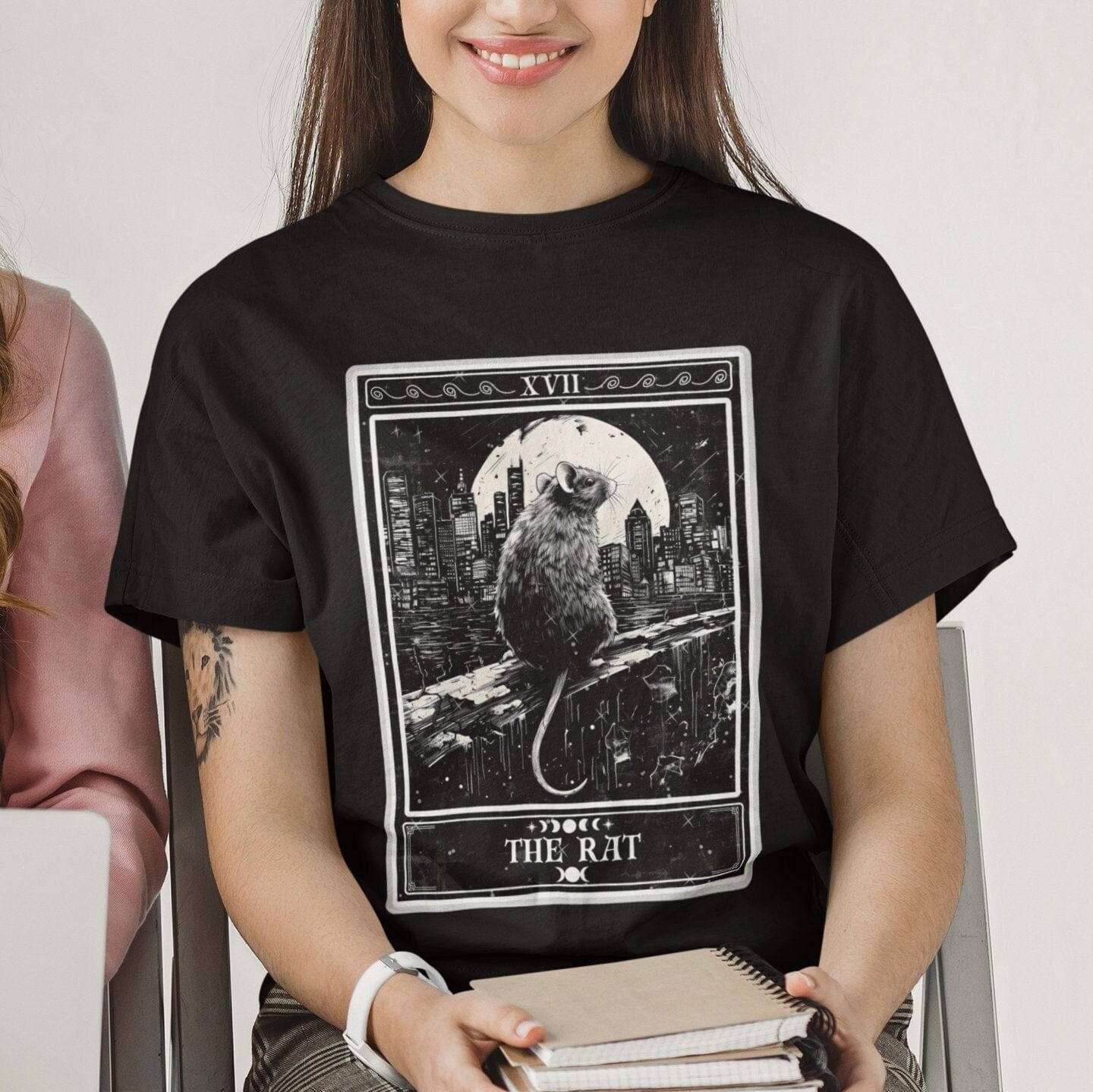 The Rat Tarot Card Shirt Animal Lover