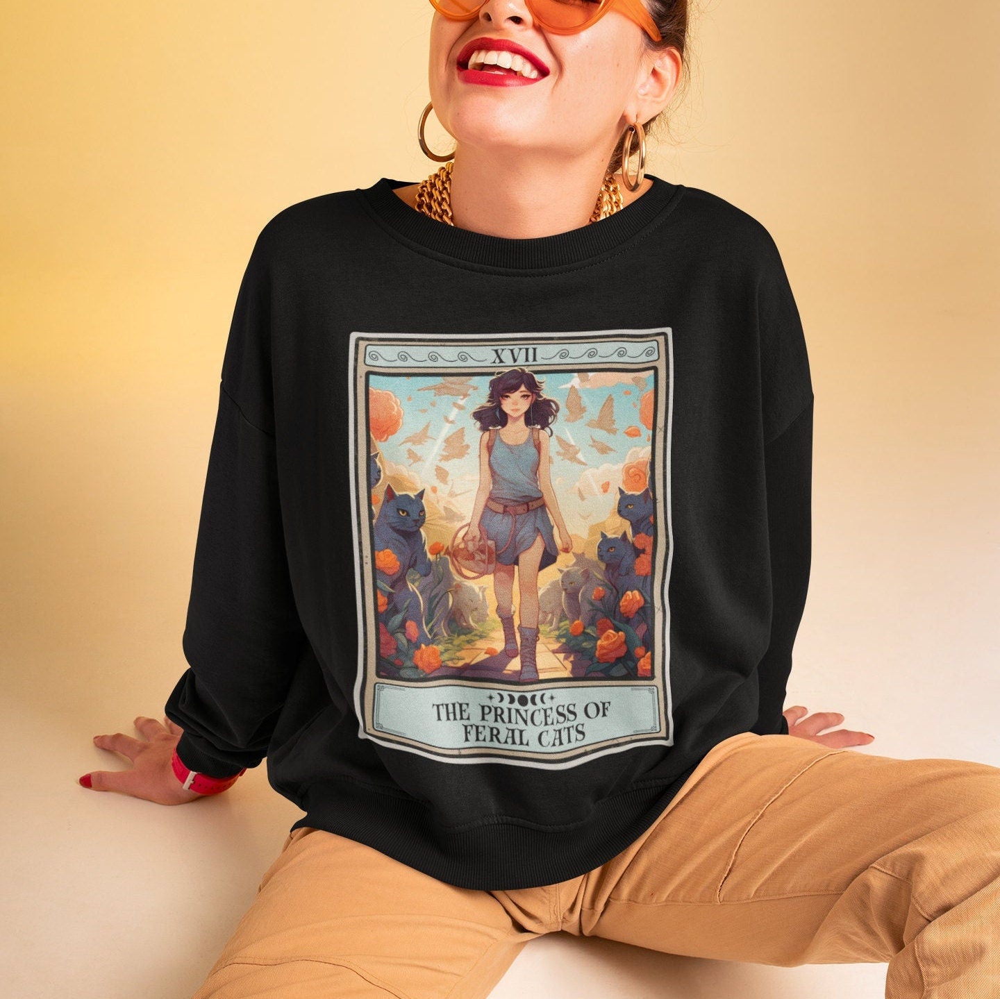 The Princess of Feral Cats Sweatshirt