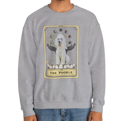 Poodle Tarot Card Sweatshirt Dog Lover