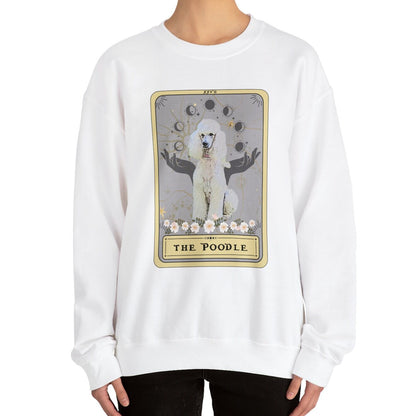 Poodle Tarot Card Sweatshirt Dog Lover