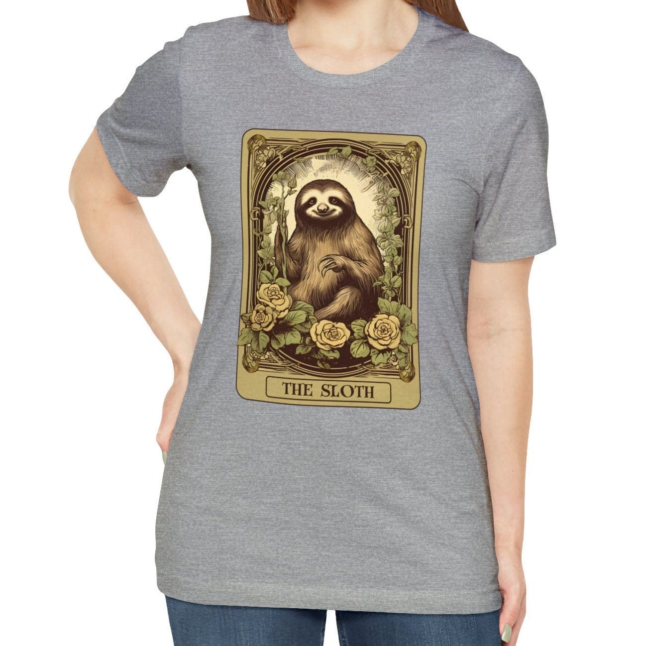 The Sloth Tarot Card Shirt, Animal Lover