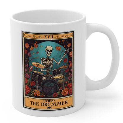 The Drummer Tarot Card Mug