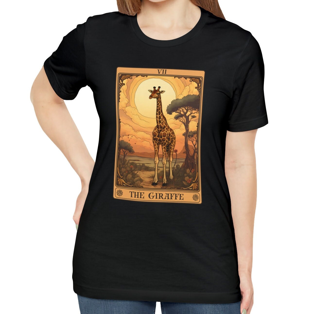 The Giraffe Tarot Card Shirt, Animal