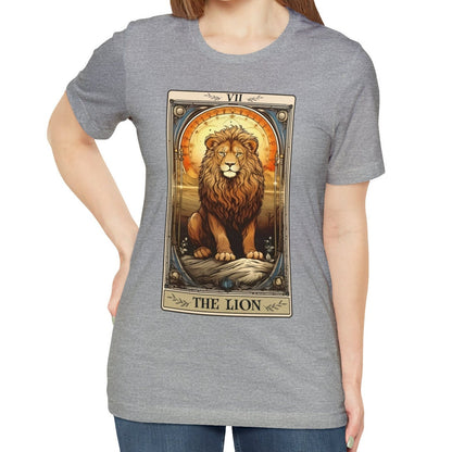 The Lion Tarot Card Shirt, Animal Lover