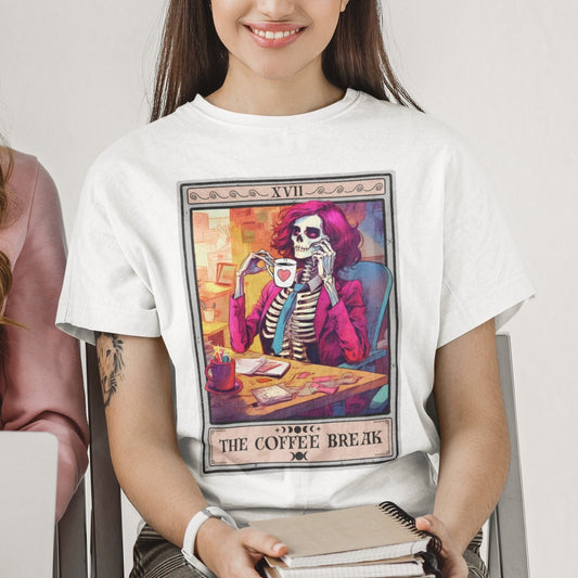 The Coffee Break Tarot Card Shirt