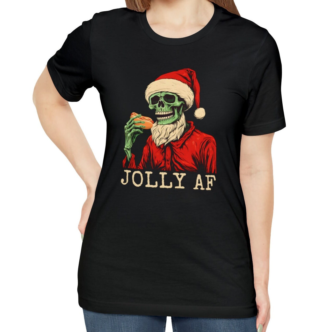 Hot Dog Christmas Skeleton Shirt