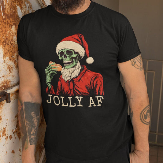 Hot Dog Christmas Skeleton Shirt