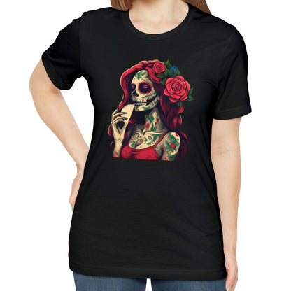 Sugar Skull Empanada Shirt, Day of the Dead