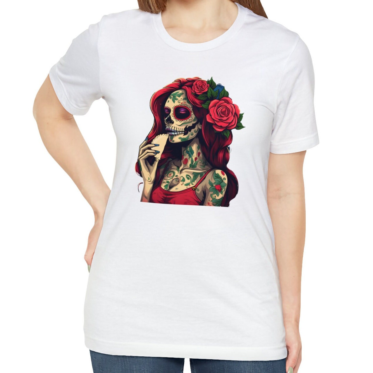 Sugar Skull Empanada Shirt, Day of the Dead