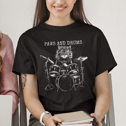 Cat Drums T-shirt