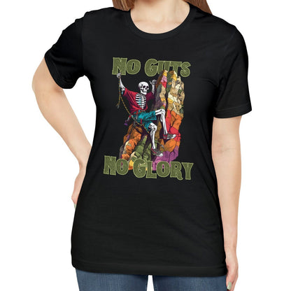 Rock Climbing Shirt, No Guts No Glory
