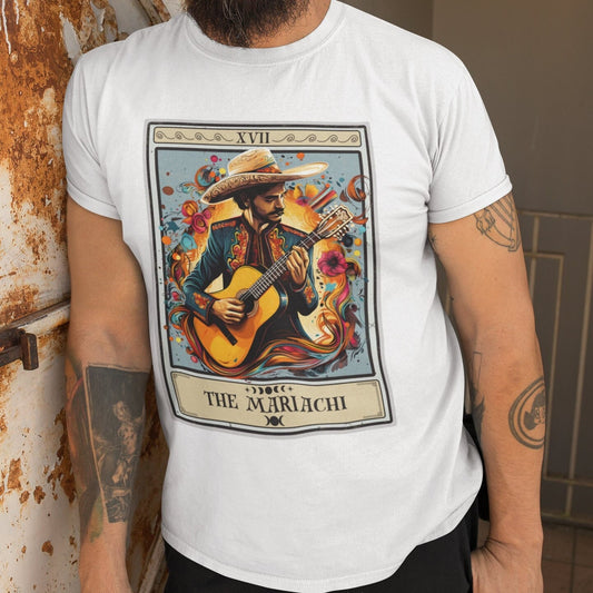 The Mariachi Tarot Card Shirt Hispanic Heritage