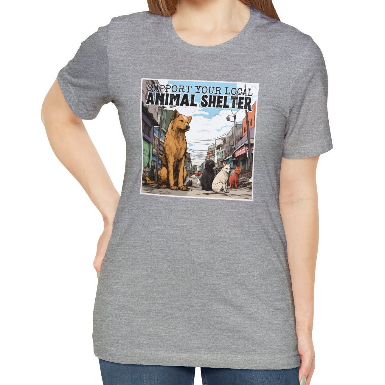 Support Your Local Animal Shelter T-Shirt