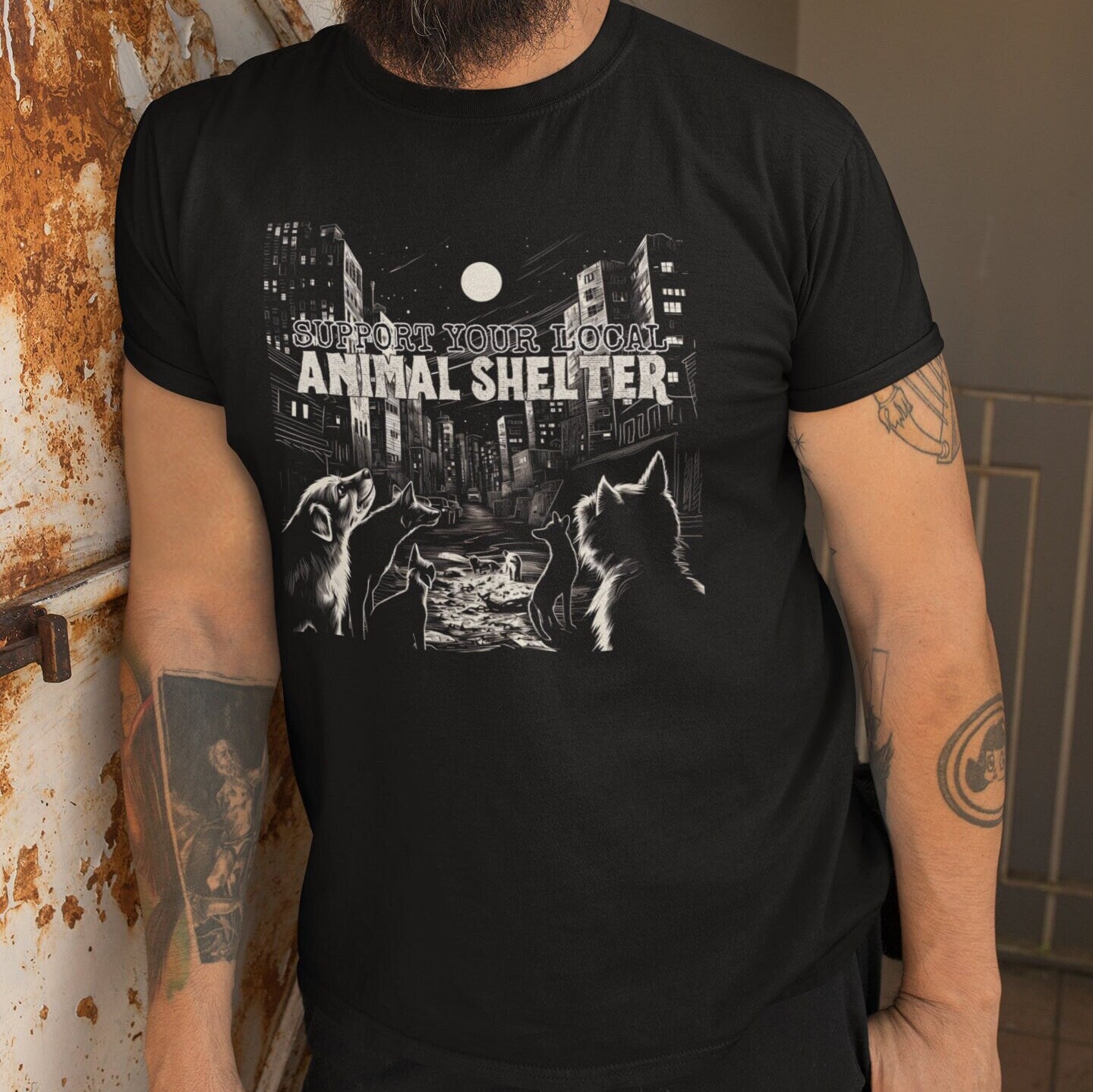 Support Your Local Animal Shelter Shirt