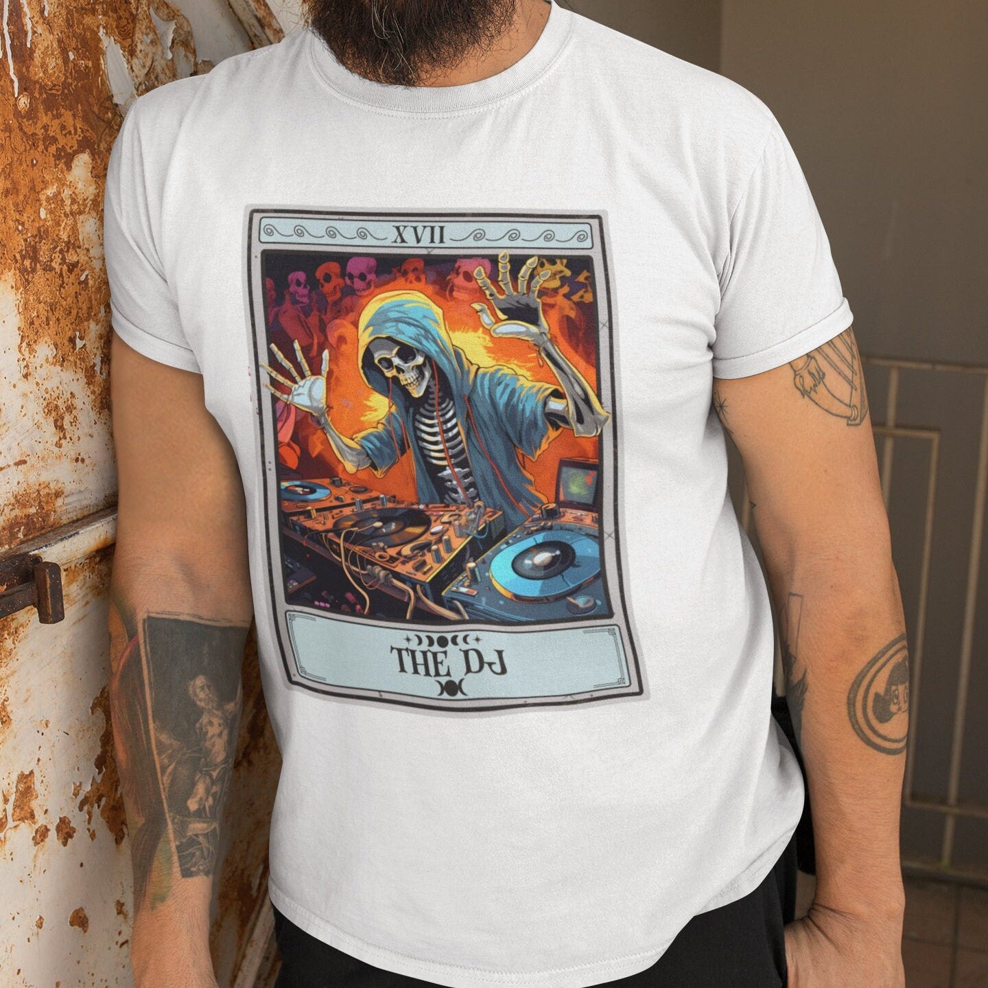 The DJ Tarot Card T-Shirt