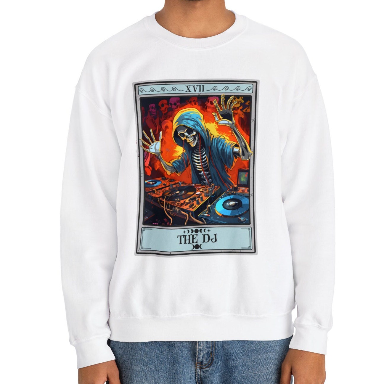 The DJ Tarot Card Sweatshirt