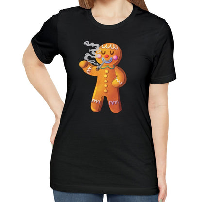Stoner Christmas Shirt, Gingerbread Man