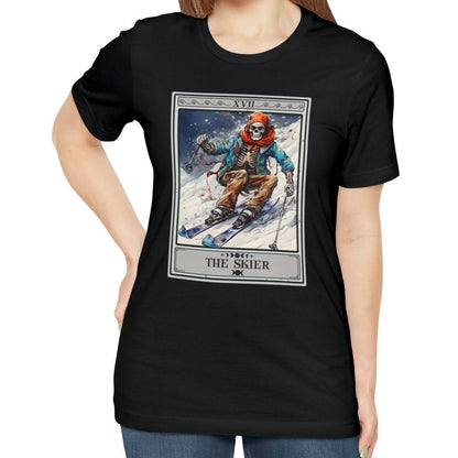 The Skier Tarot Card Shirt, Skiing Ski