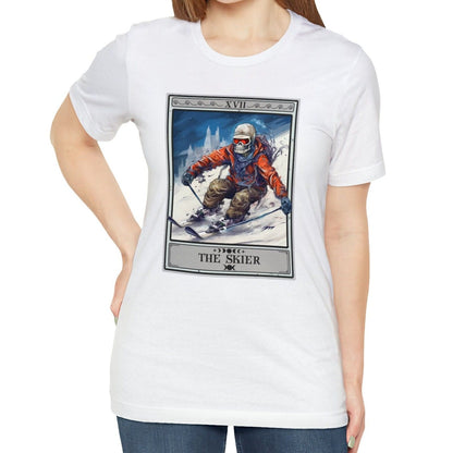 The Skier Tarot Card Shirt, Skiing Ski