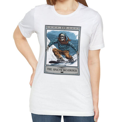 The Snowboarder Tarot Card Shirt, Snowboarding