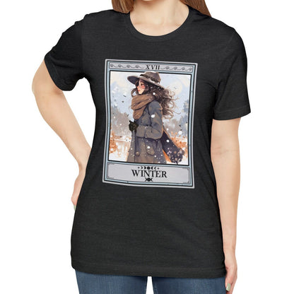 Winter Season Shirt, Winter Tarot Card