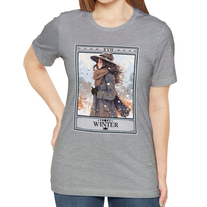 Winter Season Shirt, Winter Tarot Card