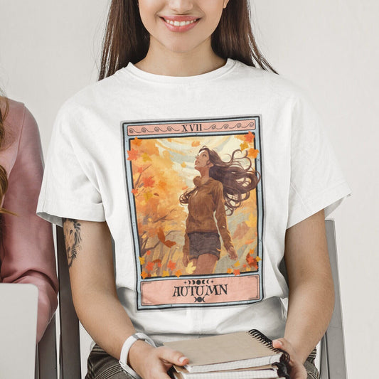 Autumn Tarot Card T-shirt